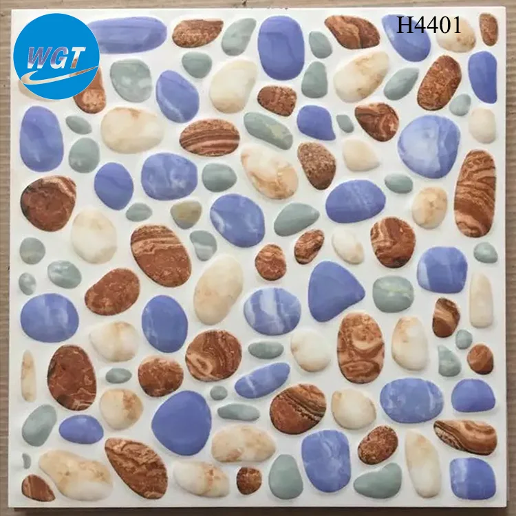 40x40 Ceramic cobblestone non-slip balcony floor tiles