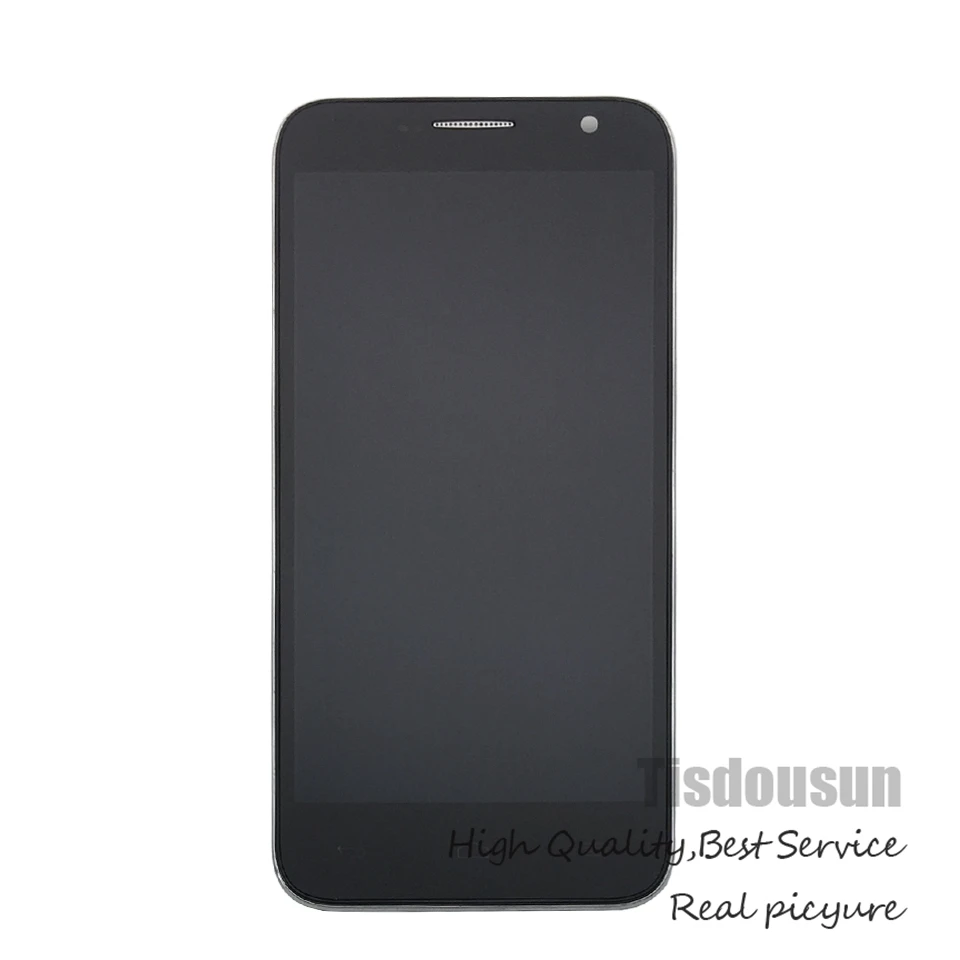 Alcatel ot6016 LCD Display With Frame black (2)