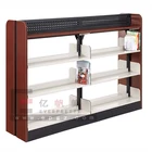 Double Side Fashion Design School Library Furniture Bookshelf Library Bookrack