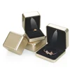 Manufactory direct led light jewelry box jewelry wholesale led ring box