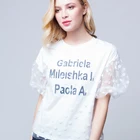 Classic Ruffle Design Ladies Blouses and Tops Wholesale Woman Clothing Roupas Femininas Blusas Femininas