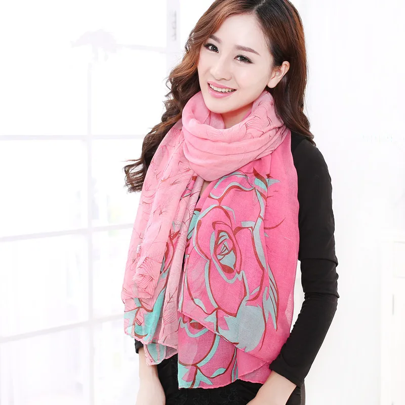 Scarves & Wraps Women 2015 New autumn and winter large fluid ultra long silk scarf female thermal scarf large cape 180*100cm