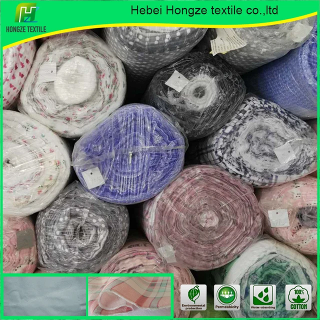 2017 New product 100% cotton printed double layer gauze fabric for baby diapers