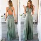 Q2725 New Product Women Sexy Variety Bandage Long Summer Dress