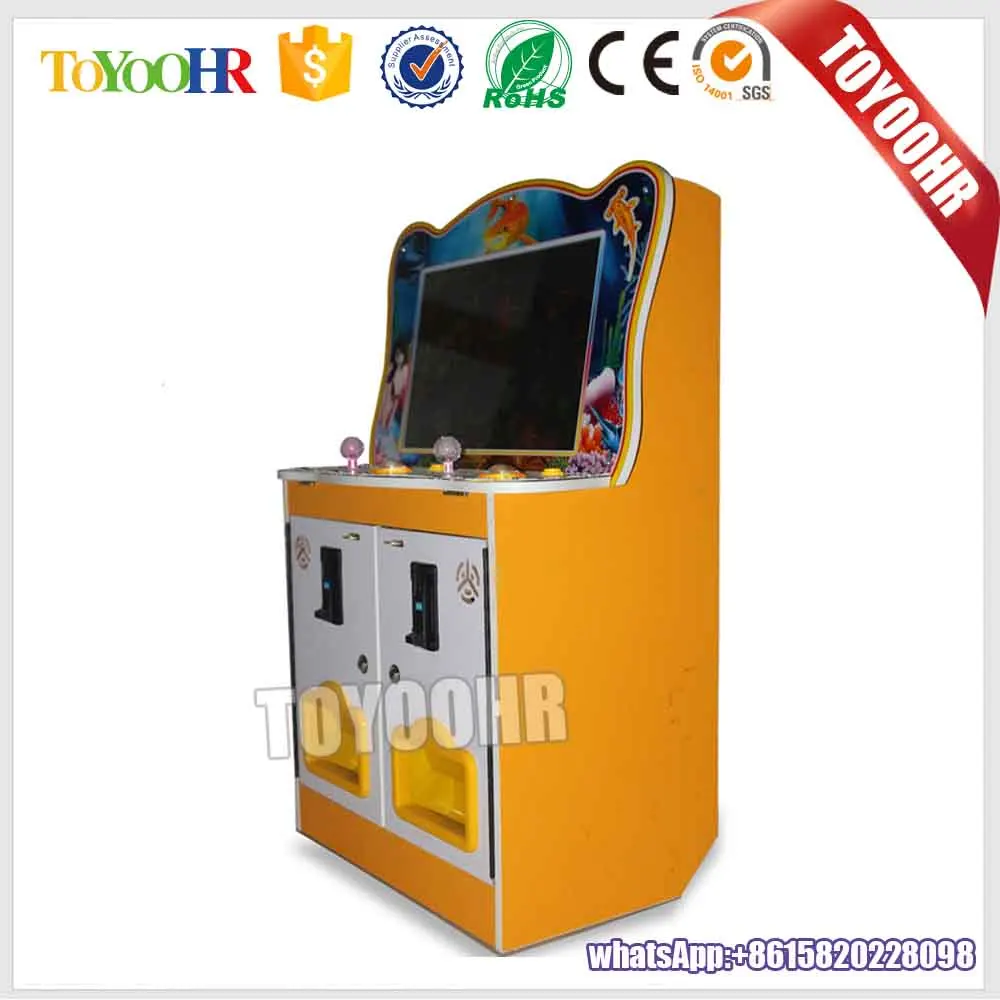 Mini Type Compressed Wood Cabinet Cheap Arcade Ocean Fish Gambling