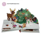 Custom High Quality Hardcover Board Children English 3D Pop Up Book Printing