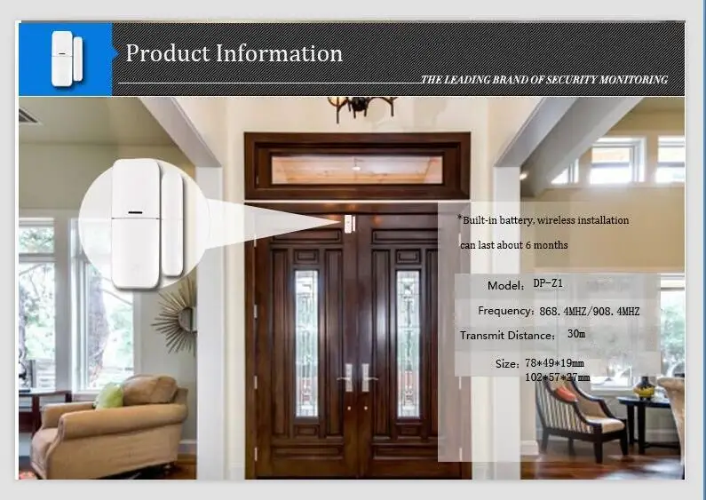 2019 hot sale zigbee smart home security wifi open close sensor - ANKUX.COM