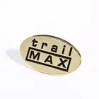 Custom Zinc Alloy Metal Brand Logo Plate Tag