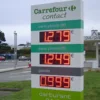 Outdoor advertising gas station led gas sign price displays