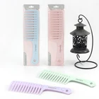 Cartoon Custom Print Static Hair Brush Plastic Personalized Wide Tooth Comb