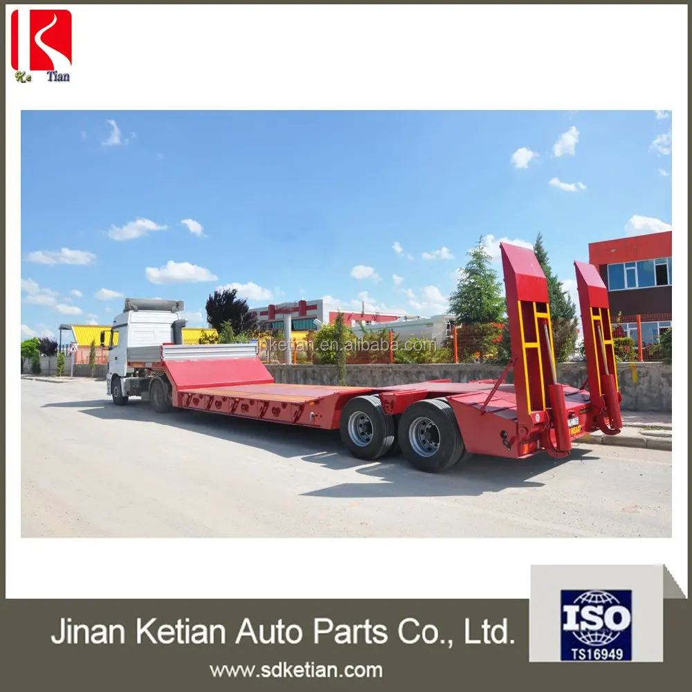 Low Bed Semi Trailers Used For