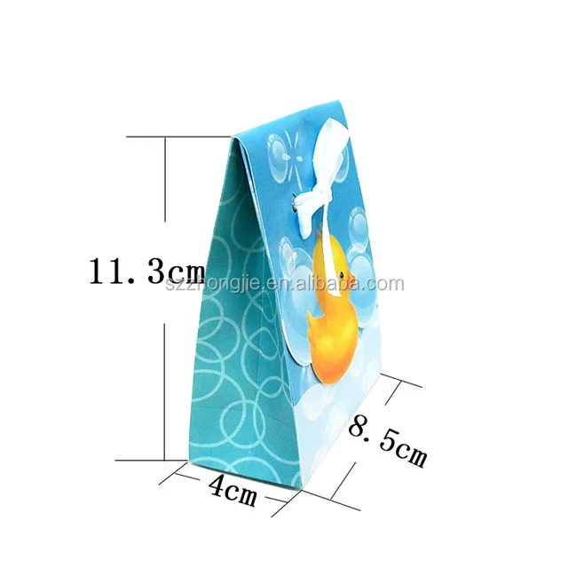 baby shower party favor boxes, paper gift boxes for baby sh