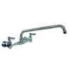 two handle upc long spout salon basin faucet