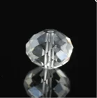 crystal glass faceted rondelle beads for ornament adornment
