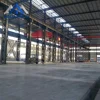 Low Cost Sandwich Covering Heavy Steel Frame Structure Workshop with Crane