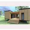 High Quality Modern Design Glass Modular Prefab Container Homes