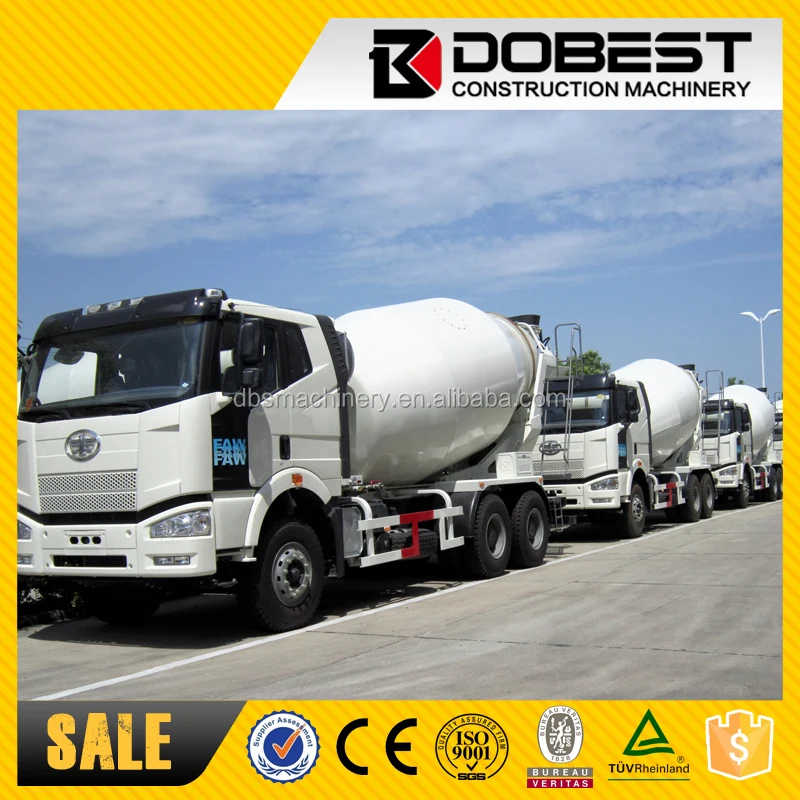 Hot Selling FOTON AUMAN Concrete Mixer Truck 8M3 10M3 12M3
