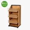 Three Tiers Wooden Used Convenience Store Equipment Display Case For Shopping Mall Wholesale