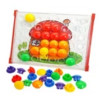 Wholesale high quality color match puzzle plastic educational kids intelligent development toys