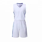 100% polyester custom double mesh wholesale reversible basketball jerseys / uniform