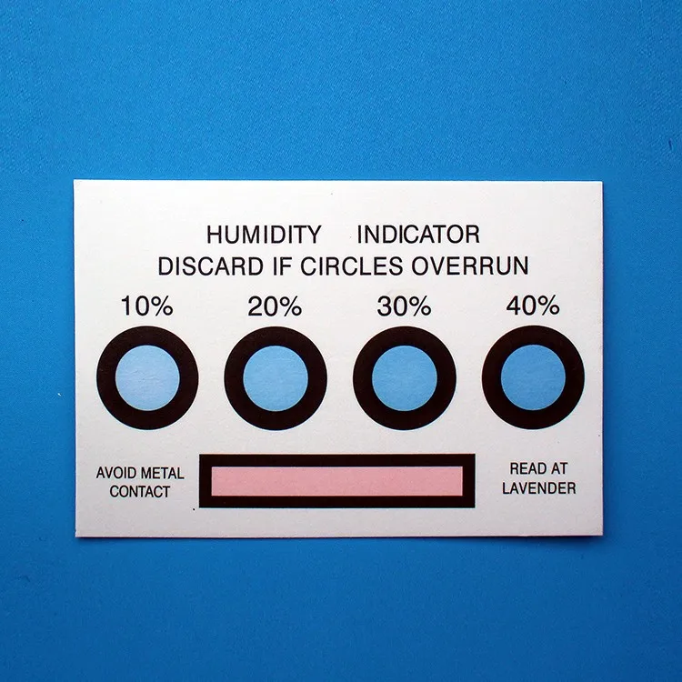 Moisturesensitive Chemical Indicating Moisture Humidity Indicator