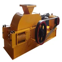 Industrial Double Roller Crusher, Construction Equipment Roll Crusher, Small Scale Stone Crushing Plant