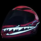 shenzhen Factory price el led helmet custom logo luminous led tape helmet