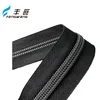 Best sale high quality fancy nylon zippers coil zips in rolls for luggages