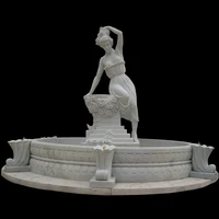Antique Style Large Pool Marble Garden