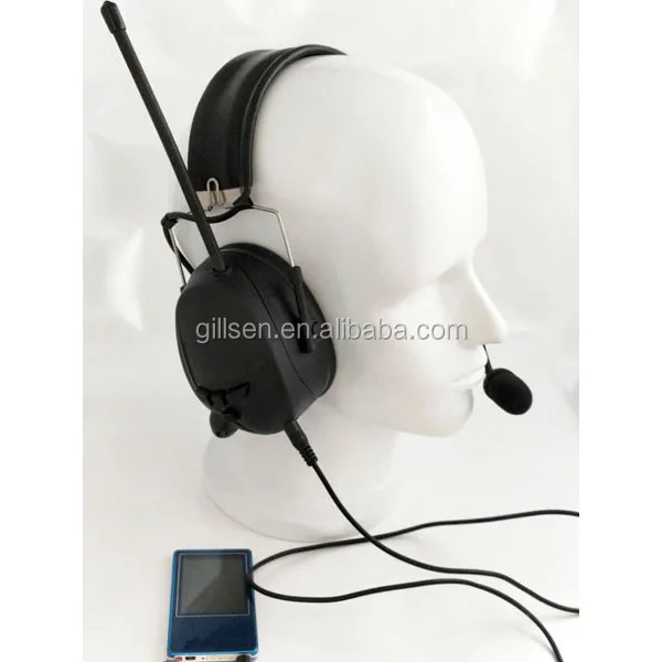 am/fm radio earmuffs