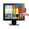POS 15" Touch Screen LED TouchScreen Monitor for Retail Kiosk Restaurant Bar