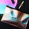 NEW Product Holographic Pencil Zipper Contents Cosmetic Pouch Bag#