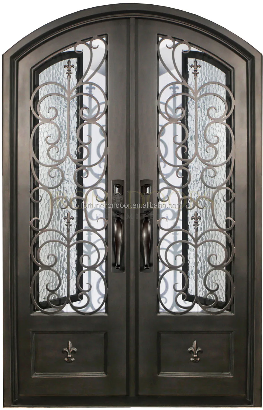 El 2016 El Último Diseño De La Puerta De Hierro Forjado Con Un Solo