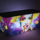Custom Design Trade Show Rectangle Table Cover Wedding Fabric Runner Banquet Table Cloth