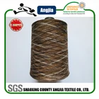32s 100% space dyed socks yarn polyester spun yarn for knitting