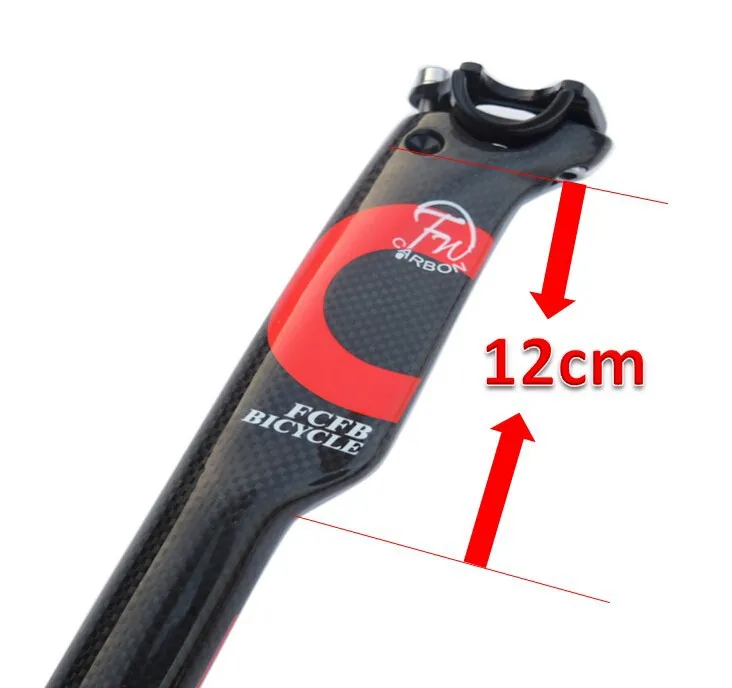 2016 new United States FCFB FW carbon seatpost MTB road bike bicycles carbon seat post 27.2 / 30.8 / 31.6 * 350/400MM