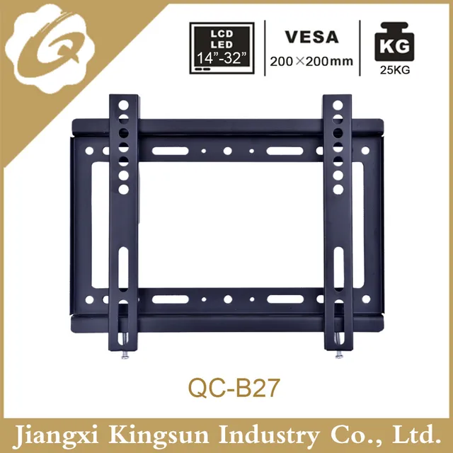 Universal TV Wall Mount Plasma / LCD Bracket Fixed Flat Panel TV 14" - 32"