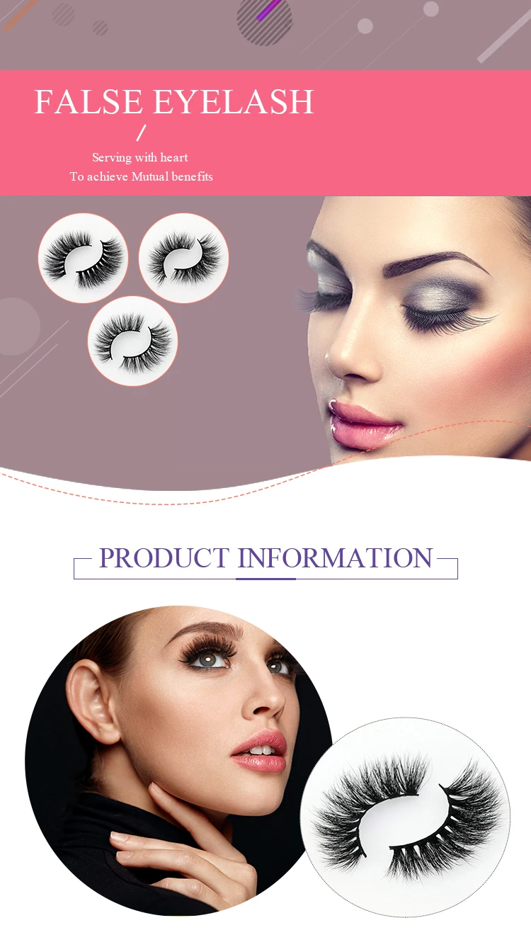 Charming Style Handmade 3D Mink Eyelash