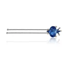 00389 xuping dark blue color fish shape girl baby hairpin accessories