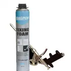 high quality Gun And Straw Pu Foam Type Door Fixing spray sealant pu adhesive