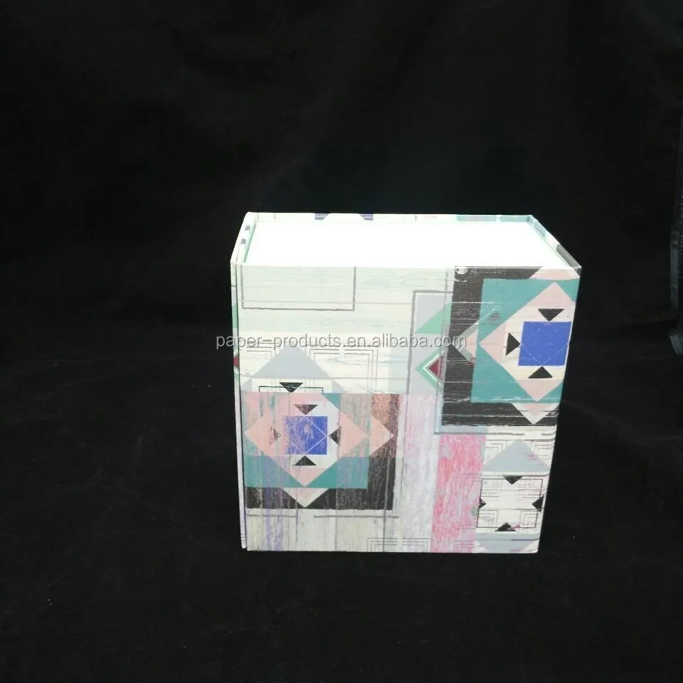 recycled cardboard magnetic folding storage box foldable paper