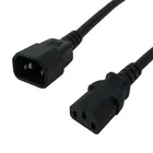 10A 125V/250V International IEC C14 to IEC C13 connector power cord