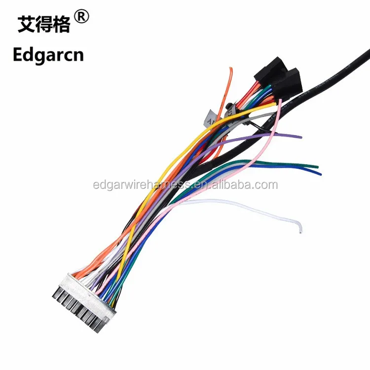 5C908 Fuse Holder Automotive Wire Harness with PVC Wire 105℃ 300V and UL1007-22AWG Wire for Truck GPS