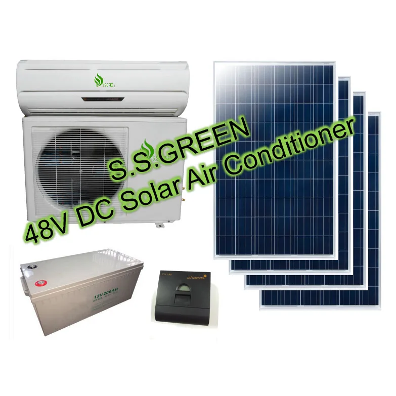 18000btu 100 48v Dc Solar European Air Conditioner/solar Powered Air Conditioner Buy European
