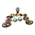 Custom poker chips game cardboard/plastic pieces