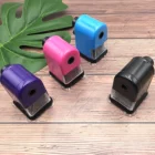 High quality manual hand shake single hole pencil sharpener