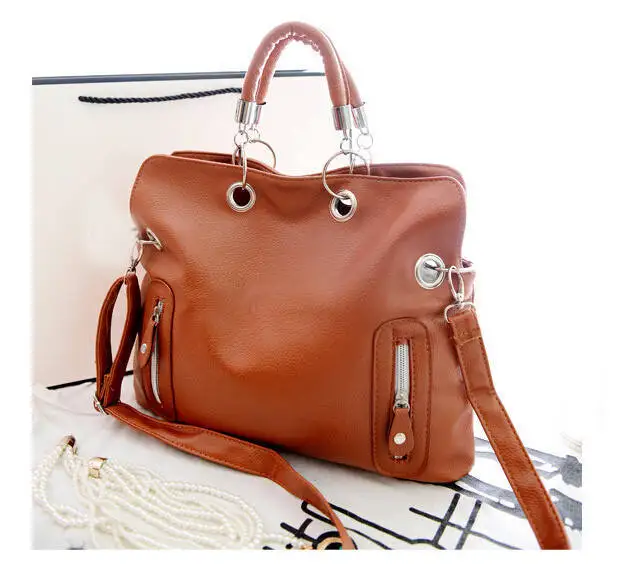 Large Women Fashion Leather Handbags Ladies Vintage PU Messenger Bags Retro Crossbody Bags Bolsas Mujer Bolsas De Hombro XA408D