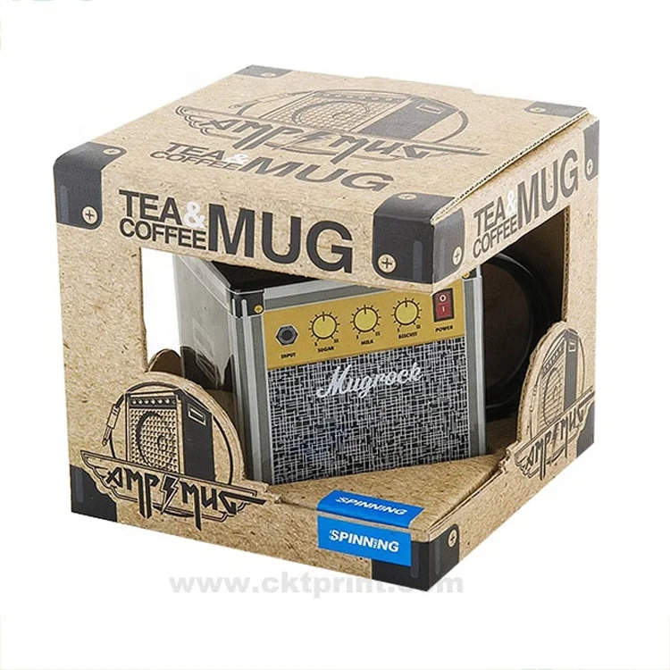 packaging cardboard coffee mug cup bottle gift packaging box
