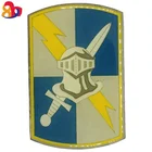 Promotion fashion zinc alloy square epoxy pocket artwork military mini commemorative challenge Coin