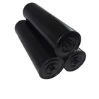 Long working life return steel roller for belt conveyor system